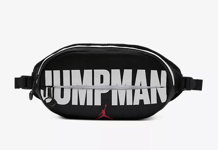 Nike Jordan Jumpman Cross Body Bag RARE black red