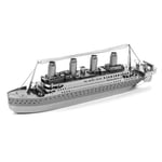 Metal Earth Titanic 3D Laser Cut Models Silver Edition