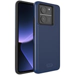 TUDIA DualShield Grip Coque Compatible avec Xiaomi 13T / 13T Pro Case 5G, [MergeGrip] Coque de Protection de Qualité Militaire Résistante Aux Chocs Double Couche Antidérapante Robuste (Bleu Indigo)