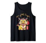 Happy Lunar New Year 2024 Cute Chinese Dragon Kids Tee Tank Top