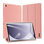 Dux Ducis Domo Series Étui de Protection à Trois Volets pour Samsung Galaxy Tab A9 Plus 11 X210/X215/X216 Rose