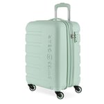 SwissGear 7366 Hardside Expandable Luggage with Spinner Wheels, Clearly Aqua, Carry-On 19-Inch, 7366 Hardside Expandable Luggage with Spinner Wheels