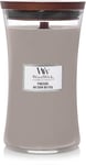 Woodwick Large Hourglass Scented Candle | Fireside | with Crackling Wick | Burn