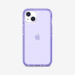 tech21 T21-9232 Evo Check pour iPhone 13 - Coque de téléphone Ultra-protectrice avec Protection Contre Les Chutes Multiples de 4,9 m, Lavande/Violet