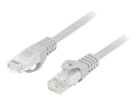 Lanberg Pcu6-10Cu - Patch-Kabel - Rj-45 (Hane) Till Rj-45 (Hane) - 2 M - 5.4 Mm - Utp - Cat 6 - Formpressad, Hakfri, Halogenfri - Grå - För P/N: Pps6-0024-S, Pps6-1024-S, Ppu6-1024-B, Ppu6-1024-S, Ppu6-9012-B, Ppu6-9012-S