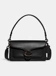 Coach Tabby 26 Refresh Polished Pebble Leather Shoulder Bag - Black