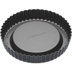 Master Class Non-Stick Raised Loose Base Fluted Flan Tin 20cm