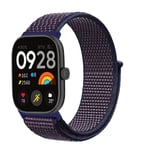 Klockarmband för Xiaomi Smart Band 8 Pro & Redmi Watch 4 Mörkblå