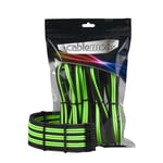 CableMod PRO ModMesh Cable Extension Kit - Sort/Lysegrøn