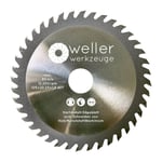 Lame de scie circulaire en métal dur de 125 mm, 40 dents, TCT, convient pour l¿aluminium, le cuivre, le bois, les métaux non ferreux, disque à tronçonner.[G149]