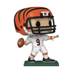 POP NFL: Bengals - Joe Burrow (Away Uniform), Multicolor, 3.75 inche (US IMPORT)