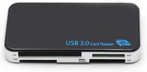 Lecteur de carte SD USB 6 en 1 USB 3.0 vers SD, SDHC, SDXC, Micro SD, TF, CF, XD, M2 et Memory Stick Pro Duo - Compatible avec Sony, Panasonic, Canon, Samsung, Nikon, GoPro et plus encore