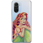 ERT GROUP Coque de téléphone Portable pour Xiaomi MI 11i/ REDMI K40/K40 Pro/POCO F3/ F3 Pro Original et sous Licence Officielle Disney Motif Ariel 004, partiel imprimé