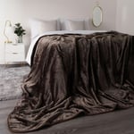 Luxury Faux Fur Large Mink Fleece Throw Blanket