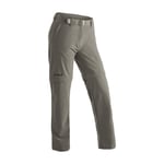 Maier Sports Nata 2 Zip Off Pant - Pantalon randonnée convertible femme Teak 44 - Regular