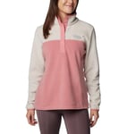 Columbia Women's Benton Springs Half Snap Pull Over 2, Dark Stone/Pink Agave, XL