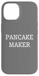 iPhone 14 Funny Breakfast Food Lover Pancake Maker Case