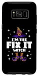 Galaxy S8 Funny Fix It Witch Family Matching Halloween Case