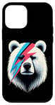 Coque pour iPhone 12 mini Bear Rock Music Concert Band, rétro, nouveauté, Funny Bear