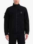 LUKE 1977 Crater Funnel Neck Jacket, Black