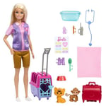 BARBIE SOIGNEUSE D'ANIMAUX ET ACCESSOIRES MATTEL