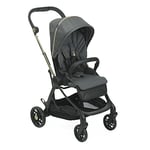 Chicco OHlalà 3 Poussette Canne Bébé Ultra légère, Compacte, Pliable et  Inclinable de la Naissance à 15 kg, avec un Grand Panier, Housse de Pluie