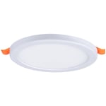 Downlight led rond 8W - Diamètre de coupe ajustable : ø 50-90mm - Blanc Chaud