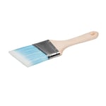 Angled Paint Brush 65mm Cutting In Edging Painting & Decorating Wooden Handle