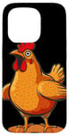 iPhone 15 Pro Chicken and Rooster Breast Costume Case