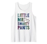 Cute LITTLE MR SMARTY PANTS Boy Education Kids High School Tank Top