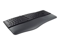 CHERRY KC 4500 ERGO - Clavier - USB - QWERTZ - Allemand - noir