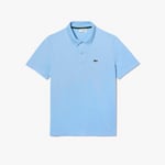 Lacoste Mens Regular Fit Cotton Polo Shirt in Blue material_cotton - Size 5XL