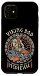 iPhone 11 Funny Viking Dad Medieval Lawn Mower Lawnmower Father Figure Case