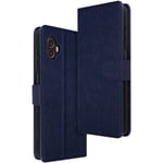 Case for Samsung Galaxy Xcover 6 Pro Wallet Cover Case Video Stand Feature Navy