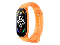 Xiaomi - Handledsrem För Aktivitetsspårare - 160 - 224 Mm - Orange - För Xiaomi Smart Band 7  Xiaomi Mi Band 7, Smart Band 7