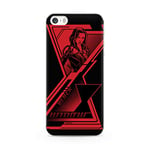 ERT GROUP Coque de téléphone Portable pour Apple Iphone 5/5S/SE Original et sous Licence Officielle Marvel Motif Black Widow 003 Parfaitement adapté à la Forme du téléphone Portable, Coque en TPU