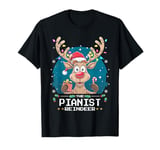 The Pianist Reindeer Christmas Matching Family T-Shirt