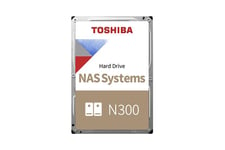 Toshiba N300 NAS - 18 TB - HDD - 7200 rpm - SATA 6Gb/s