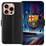 Apple iPhone 16 Pro Plånboksfodral FC Barcelona