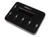 Startech.Com Standalone 1:5 Usb Flash Drive Duplicator And Eraser - Flash Drive (Usb 3.0/2.0/1.1) Copier - 2 Duplication Modes (Usbdup15) - Usb-Stasjonsduplikator - 5 Brønner