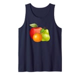 Sweet Juicy Apple Orange Pear Classic Tank Top