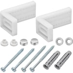 Accessoires De Fixation De Toilettes,Vis Fixation Cuvette Wc Kit De Fixation Au Sol Pour Cuvette De Wc Vis Fixation Abattant Wc-Jeu De Vis Pour La