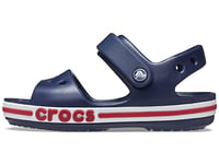 Crocs Bayaband Sandal K, Navy/Pepper, 8 UK Child