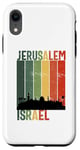 iPhone XR Jerusalem Israel Skyline Jewish Israeli Souvenir Women Men Case