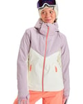 Roxy Veste de Snow Free Jet Block Jacket Violet XS