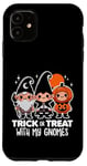 Coque pour iPhone 11 Trick or Treat with my Gnomes Costume d'Halloween amusant et mignon