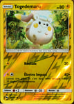 Carte Pokémon 47/147 Togedemaru 80 Pv - Reverse Sl3 - Soleil Et Lune - Ombres Ardentes Neuf Fr