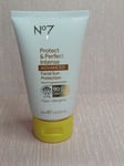 No7 Protect & Perfect Intense ADVANCED Facial Sun Protection SPF50  No Box