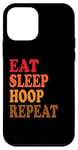 iPhone 12 mini Eat Sleep Hoop Repeat Basketball Hula Dance Exercise Case