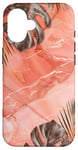 Coque pour iPhone 16 Beige botanique